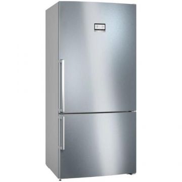 Combina frigorifica Bosch KGN86AIDR, 631 L, NoFrost, PerfectFit, Iluminare LED, Clasa D, H 186 cm (Argintiu)