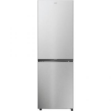 Combina frigorifica Candy ECN2CQTEX186, No Frost, 355 l, Clasa E, Wi-Fi, H 185 cm (Inox)