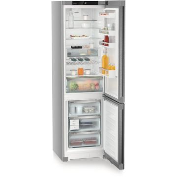Combina Frigorifica CNsda 5723 Plus No Frost EasyFresh Clasa A 371L 34dB Argintiu