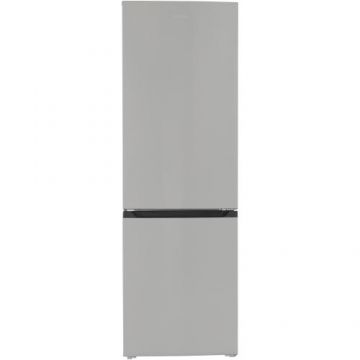 Combina frigorifica Daewoo RN-325DLFX, 315 l, Iluminare LED, Clasa F, H 186 cm (Inox)