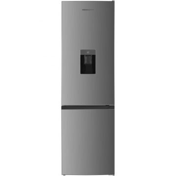 Combina frigorifica Heinner HC-HM260XWDE++, 260 l, Dozator de apa, Control electronic cu termostat reglabil, Clasa E
