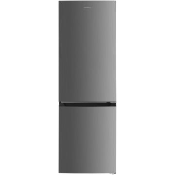 Combina frigorifica Heinner HCNF-HM293XE++, 293 l, No Frost, H 185 cm , Clasa E, Argintiu