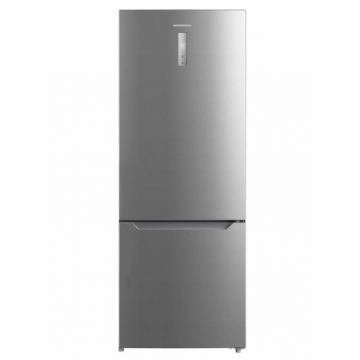 Combina frigorifica HEINNER HCNF-M435INVHXE++, 435 l, Clasa E, No Frost, Compresor Inverter, Display LED Touch, Super Racire, Super Congelare, Interior Inox, H 188 cm (Inox) Combina frigorifica HEINNER HCNF-M435INVHXE++, 435 l, Clasa E, No Frost, Compresor Inverter, Display LED Touch, Super Racire, Super Congelare, Interior Inox, H 188 cm (Inox)