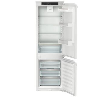 Combina Frigorifica Incorporabila ICNe 5103 Pure EasyFresh NoFrost 253L DuoCooling SuperCool VarioSpace Clasa E Alb