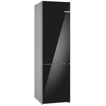 Combina Frigorifica KGN49LBCF No Frost 440L H 203CM LED Touch Control Clasa C Negru/Argintiu