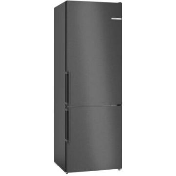 Combina Frigorifica KGN49VXDT No Frost 440L H 203CM Clasa D Inox Negru