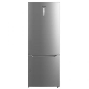 Combina frigorifica Samus SCX755NFE, 435 l, Clasa E, Lumina LED, Super Freeze, Super Cooling, H 188 cm (Inox)