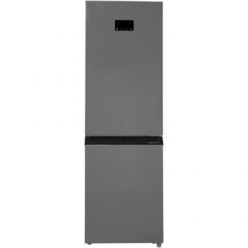 Combina frigorifica Toshiba GR-RB449WE-PMJ(49), 338 l, No Frost, Clasa E, Afisaj LED, Control electronic, Iluminare LED, H 185.8 cm (Argintiu)