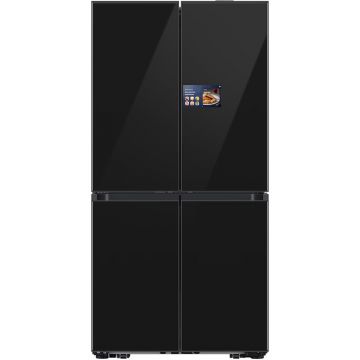 French Door Bespoke AI Hybrid Cooling RM90F67CECEO, 654 l, Dozator cu filtru de apa, Compresor AI Inverter, Hybrid Cooling, Clasa E