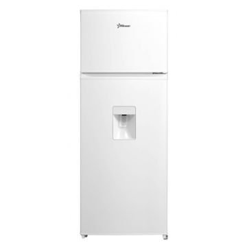 Frigider cu 2 usi STARCREST SF-204WD-WHE, 199 L, Clasa E, Dozator Apa, Iluminare LED, Termostat Ajustabil, Usi reversibile, H 143 cm, Alb Frigider cu 2 usi STARCREST SF-204WD-WHE, 199 L, Clasa E, Dozator Apa, Iluminare LED, Termostat Ajustabil, Usi reversibile, H 143 cm, Alb