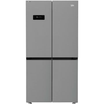 Side By Side Beko GN1416240XPN, No Frost, 572 L, 182 H, Clasa energetica E, Inox Look