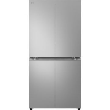 Side by Side LG GMB860PYDE, No Frost, 530 l, Clasa E, Argintiu