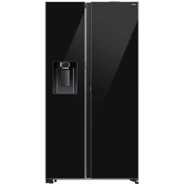 Side by Side Samsung RS80F64JEBEO, 634l, Deschidere automata a usilor, All-around Cooling, Wi-Fi, Clasa E, Negru