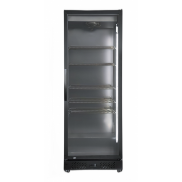 Vitrina frigorifica profesionala STARCREST SPS-461BK, 460 L, 0-10, ƒ, Display Temperatura, Panou comanda Digital, Iluminare LED, H 192 cm, Negru