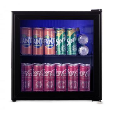 Vitrina frigorifica STARCREST SBC-5010BK, 46 L, Control temperatura, Usa sticla, H 48.8 cm, Negru
