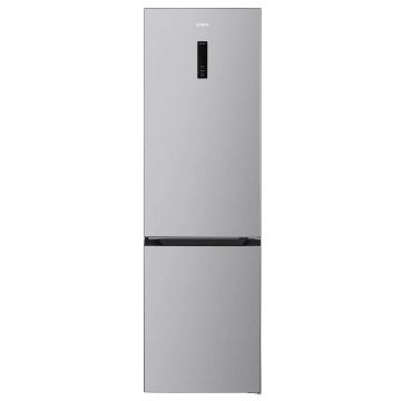 Combin Frigorific Samus SCX526NFC, 377 L, Full No Frost, Afișaj Electronic Led, Clasă Energetic C, Termostat Electronic Reglabil, Compartiment Convertibil, Înlime 200.5 Cm, Inox / Laterale Argint