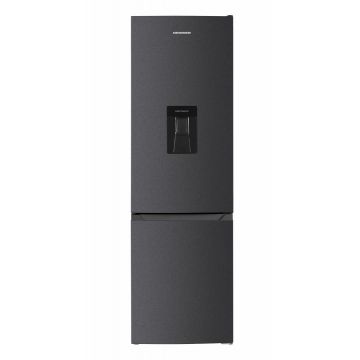 Combina frigorifica HEINNER HC-HM260DGWDE++, 260 l, Clasa: E, Dozator apa, Gri antracit texturat