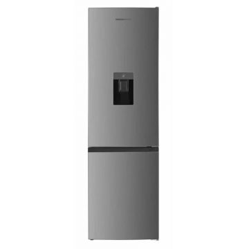 Combină frigorifică Heinner HC-HM260XWDE++ – 260 L, dozator apă, LED, clasa E, inox