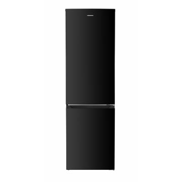 Combina frigorifica HEINNER HCNF-HM253INVBKE++, No Frost, 253 l, Clasa E, Nu, Compresor inverter Negru