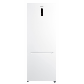 Combina frigorifica HEINNER HCNF-M435INVE++, No Frost, 435 l, Clasa E, Compresor inverter, Alb